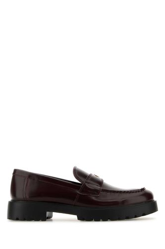 Tory Burch Burgundy Leather Loafers - Tory Burch - Modalova