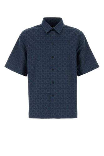 Monogram Jacquard Short-sleeved Shirt - Givenchy - Modalova