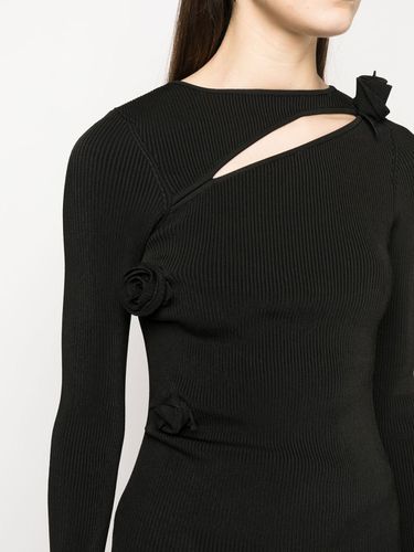 Asymmetric Flower Knit Sweater - Coperni - Modalova