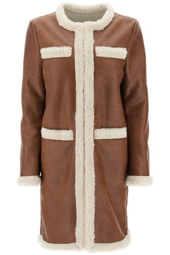 Dsquared2 Faux Shearling Coat - Dsquared2 - Modalova