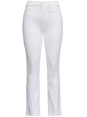Le High Straight White Denim Jeans - Frame - Modalova