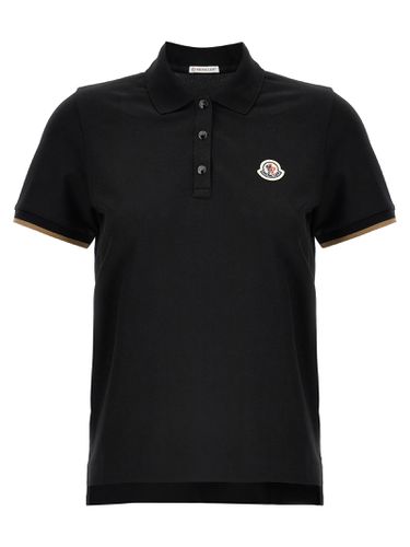 Moncler Logo Polo Shirt - Moncler - Modalova