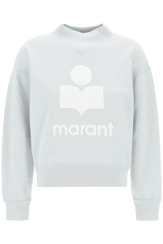 Moby Sweatshirt With Flocked Logo - Marant Étoile - Modalova