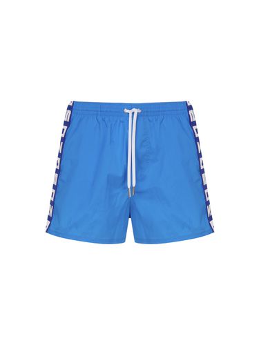 Midi Boxer Swimsuit With Logo - Dsquared2 - Modalova