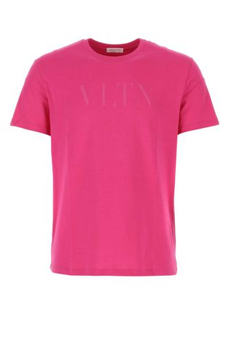 Pp Pink Cotton T-shirt - Valentino Garavani - Modalova