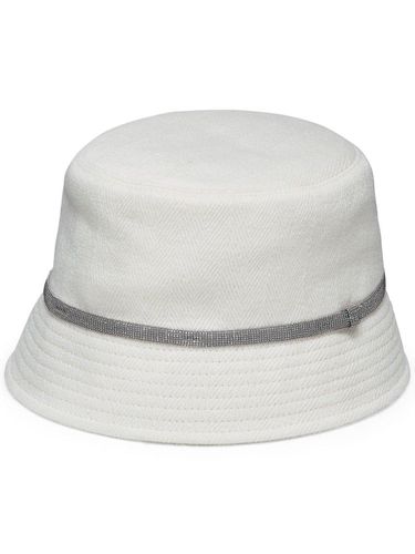 Bead-embellished Pull-on Bucket Hat - Brunello Cucinelli - Modalova