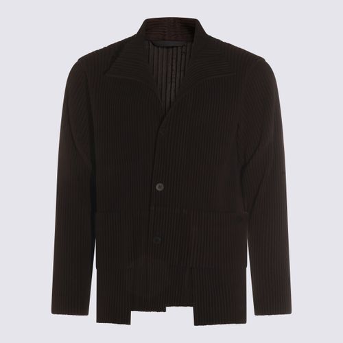 Dark Grey Blazer - Homme Plissé Issey Miyake - Modalova