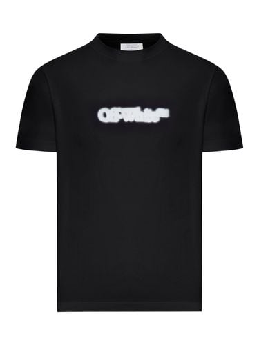 Off-White Arrow Spray Logo T-shirt - Off-White - Modalova