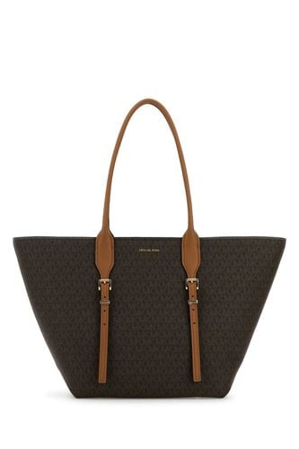 Printed Canvas Moore Shopping Bag - Michael Kors - Modalova