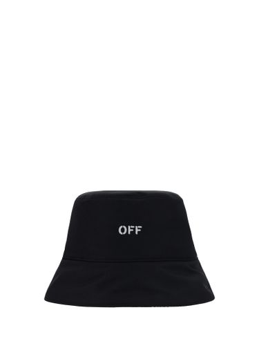 Off-White Logo Bucket Hat - Off-White - Modalova