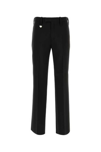 Burberry Black Wool Pant - Burberry - Modalova