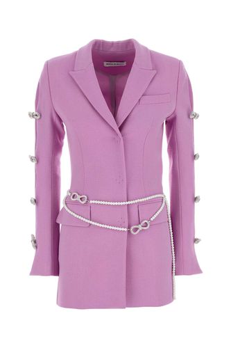 Mach & Mach Lilac Wool Blazer Dress - Mach & Mach - Modalova