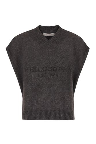 Wool Blend Sweater - Philosophy di Lorenzo Serafini - Modalova