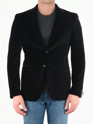 Tonello Black Velvet Jacket - Tonello - Modalova