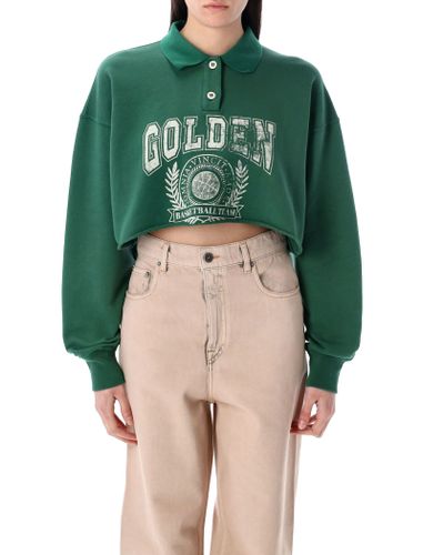 Golden Goose Cropped Fleece Polo - Golden Goose - Modalova