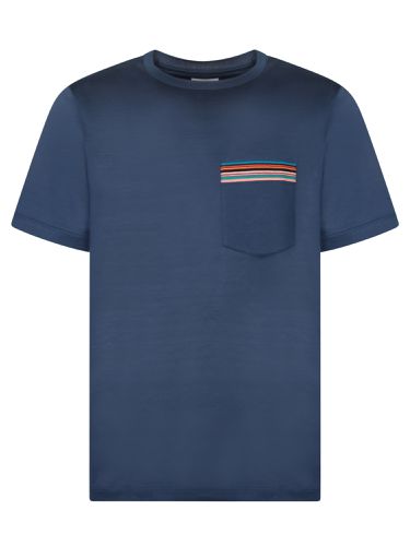 Paul Smith Pocket Blue T-shirt - Paul Smith - Modalova