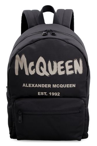Metropolitan Logo Detail Backpack - Alexander McQueen - Modalova