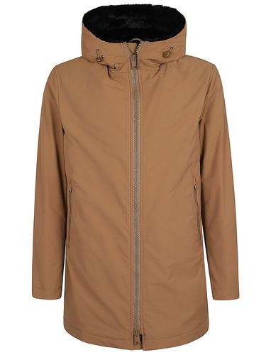 Keystone High-neck Hooded Coat - Herno - Modalova