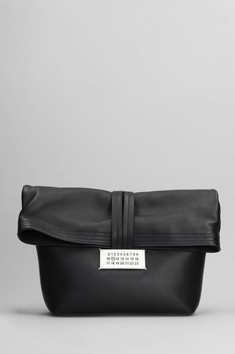 Clutch In Black Leather - Maison Margiela - Modalova