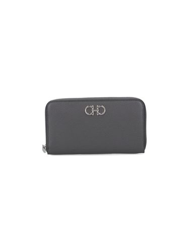 Gancini Continental Wallet - Ferragamo - Modalova