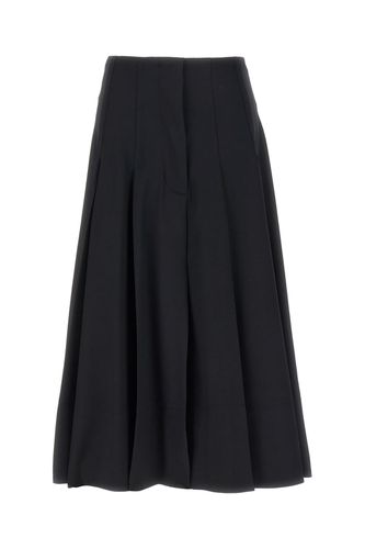 Black Stretch Wool Blend Skirt - Proenza Schouler - Modalova