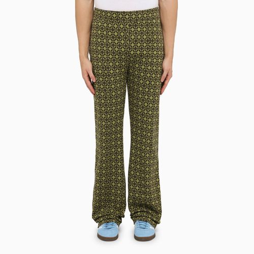 Olive /brown Cotton Power Sports Trousers - Wales Bonner - Modalova