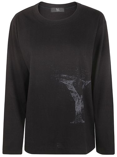 Y's Round Neck Long Sleeve T B - Y's - Modalova