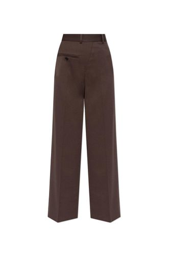 Creased Wide-leg Trousers - MM6 Maison Margiela - Modalova