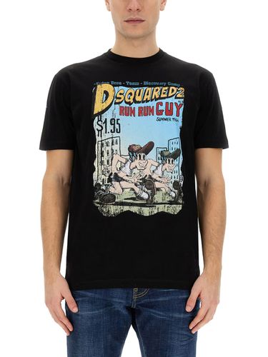 Dsquared2 T-shirt With Print - Dsquared2 - Modalova