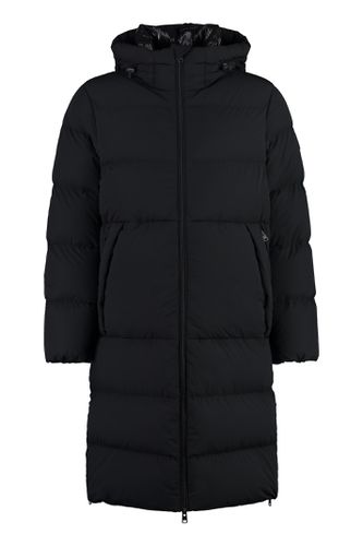 Sierra Supreme Long Hooded Down Jacket - Woolrich - Modalova