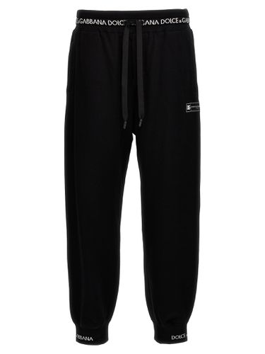 Logo Trim Sweatpants - Dolce & Gabbana - Modalova