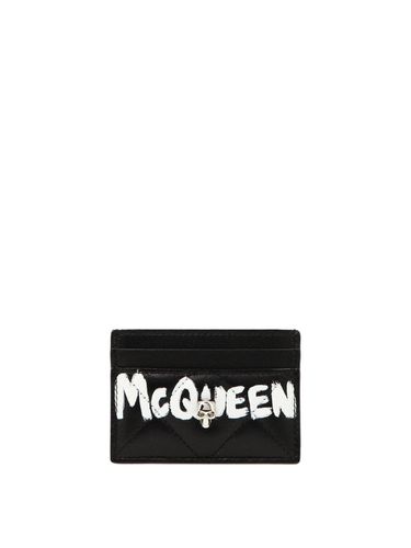 Skull Plaque Cardholder - Alexander McQueen - Modalova