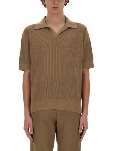 Perforated Polo Shirt - Dolce & Gabbana - Modalova