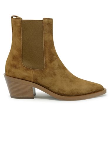 G72901.45cuo. castexa Suede Leather Boots - Gianvito Rossi - Modalova