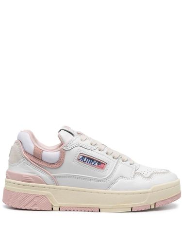 Clc Sneakers In And Pink Leather - Autry - Modalova
