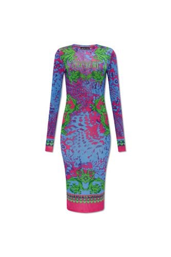Dress With Long Sleeves - Versace Jeans Couture - Modalova