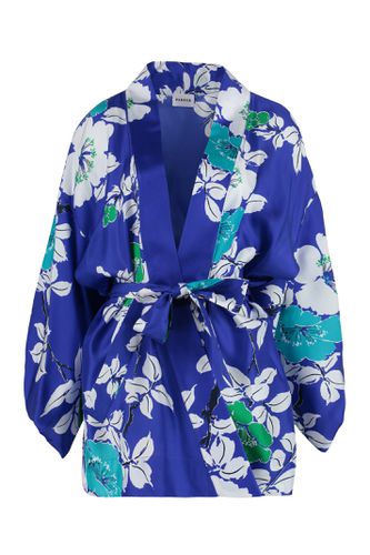 Parosh Printed Silk Kimono - Parosh - Modalova