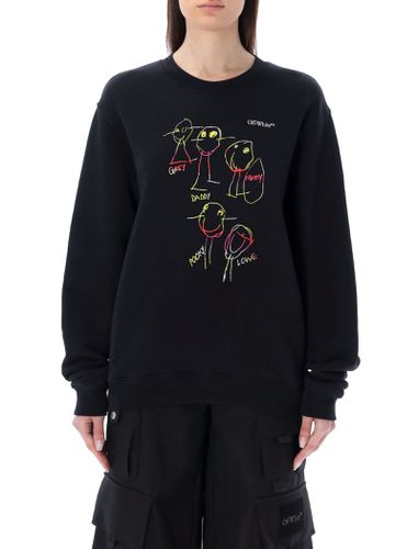 Off-White Crewneck Sweatshirt - Off-White - Modalova