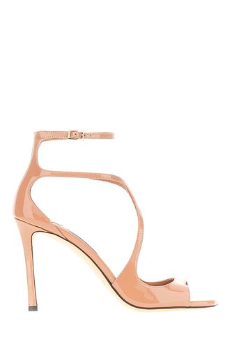 Biscuit Leather Azia Sandals - Jimmy Choo - Modalova