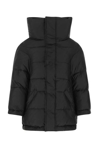 Black Nylon Padded Jacket - Balenciaga - Modalova