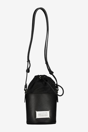 Hammered Leather Handbag - Maison Margiela - Modalova