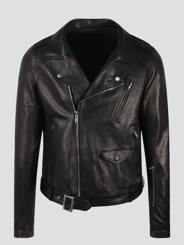 Lukes Stooges Leather Jacket - Rick Owens - Modalova