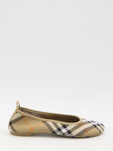 Burberry Check Baby Ballerinas - Burberry - Modalova