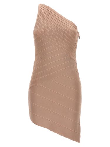 Icon Asymmetrical S/l Mini Dress - Hervé Léger - Modalova