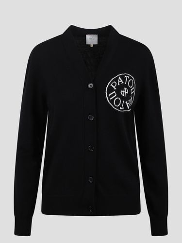 Patou Inlay Logo Cardigan - Patou - Modalova