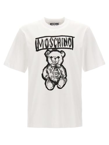 Moschino Logo Print T-shirt - Moschino - Modalova