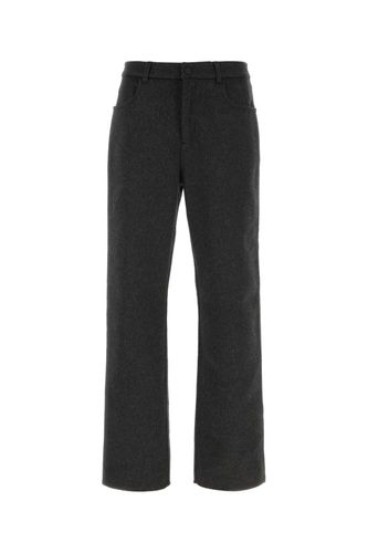 Black Wool Blend Pant - Ami Alexandre Mattiussi - Modalova