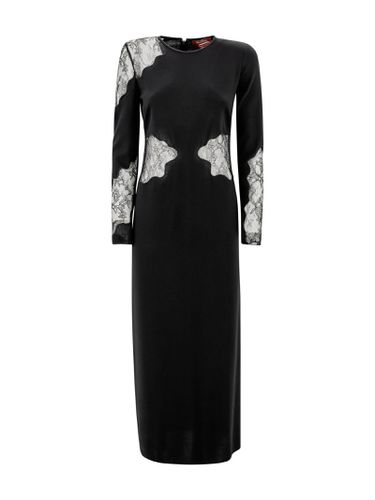 Black Crepe Enziana Dress - Max Mara Studio - Modalova