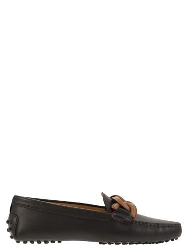 Tod's Moccasin With Leather Chain - Tod's - Modalova