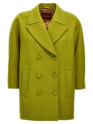 Gucci Batavia Wool Coat - Gucci - Modalova